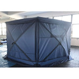 Premium Mesh-Covered Fire-Resistant Tent – Durable & Spacious Shelter 244*244*240cm With Rope And Pegs