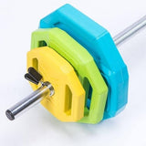 LIVEPRO 40KG STUDIO WEIGHT BARBELL SET WEIGHTBAR