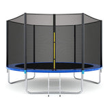 Commercial Grade Heavy Duty Outdoor Kids Play Bouncomg Castle Trampoline With Net 10 Feet