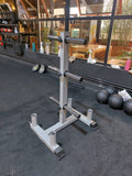 BARBELL PLATE WEIGHT  STORAGE STAND WEIGHTBAR