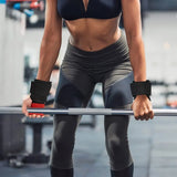 Weight Lifting Hooks Heavy Duty Lifting Wrist Straps KFit