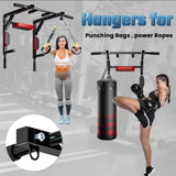 MULTIFUNCTIONAL WALL MOUNT PULL UP BAR WITH DIP STATION KFit
