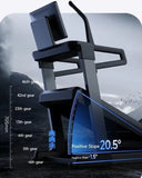 Polaris Marathon Commercial Motorized Treadmill with Decline and 46% Incline