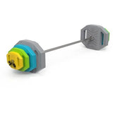 LIVEPRO 40KG STUDIO WEIGHT BARBELL SET WEIGHTBAR