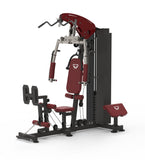 Tactical 2 Station Deluxe Home Multi Gym with Leg Press
