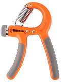ADJUSTABLE HANDGRIP EXERCISER, STRENGTHEN GRIP ORANGE 5-40KG