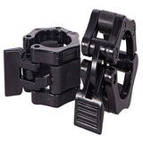 LIVEPRO OLYMPIC BARBELL LOCK COLLARS STOPPER FASTENER WEIGHTBAR PAIR