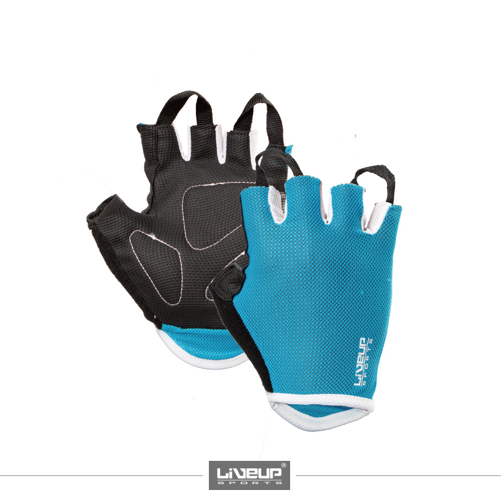 VENTILATED WEIGHT LIFTING UNISEX EXERCISE GYM GLOVES L/XL