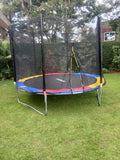 10 Feet Commercial Grade Heavy Duty Outdoor Kids Play Bouncomg Castle Trampoline With Net - Afrofit GymStore