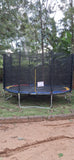 14 Feet Commercial Grade Heavy Duty Outdoor Kids Play Bouncomg Castle Trampoline With Net - Afrofit GymStore