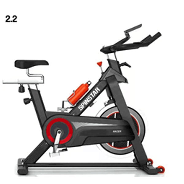 15kg Flywheel Spin bike Heavy Frame Belt Power with Monitor and Pulse - Afrofit GymStore