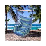 Hanging Rope Swing / Hammock Chair With 2 Cushions & Wooden Stick
