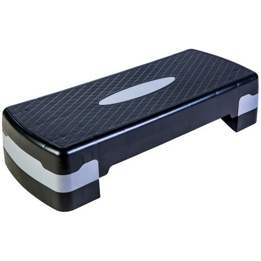 2 SIZE ADJUSTABLE AEROBIC EXERCISE STEP - Afrofit GymStore
