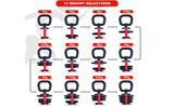 24KG ELEMENT SET Sectorized Adjustable Smart Barbell Dumbbell Kettlebell set - Afrofit GymStore