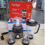 Signature SG161A 4-in-1 Multifunctional Blender – 1000W High-Power Motor – Heavy Duty