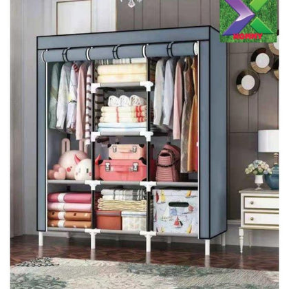 3 Columns Heavy Duty Portable Metallic Wardrobe - Afrofit GymStore
