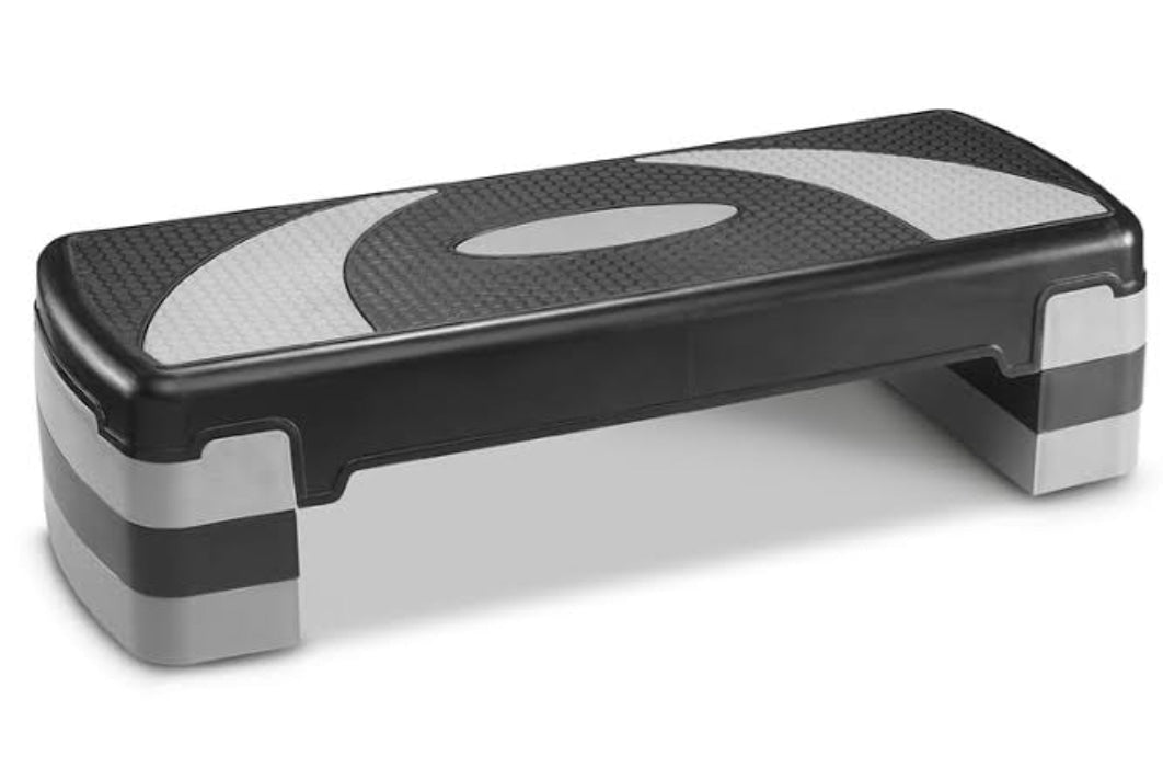 3 SIZE ADJUSTABLE AEROBIC EXERCISE STEP - Afrofit GymStore