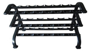 3 Tier Commercial 12 Pair Dumbbell Rack IFx - Afrofit GymStore