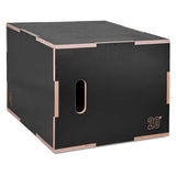 3in1 Covered Wooden Plyo Jump Box (3 Size Choices) - Afrofit GymStore