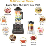 Sokany 2 in 1 5000W commercial blender (SK-666) Heavy-Duty with Grinder Attachment