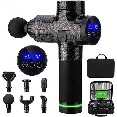 6 Head Massage Gun for Full Body Massage IFx - Afrofit GymStore