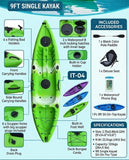 9ft Sit On Top Kayak – Three Person - Afrofit GymStore