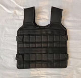 Adjustable TRAINING WEAR RESISTANT ADJUSTABLE POUCH WEIGHTED VEST - Afrofit GymStore