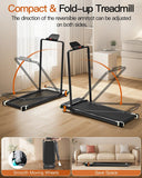 Akluer Walking Pad Under - Desk Treadmill with Manual Incline 12km/h - Afrofit GymStore