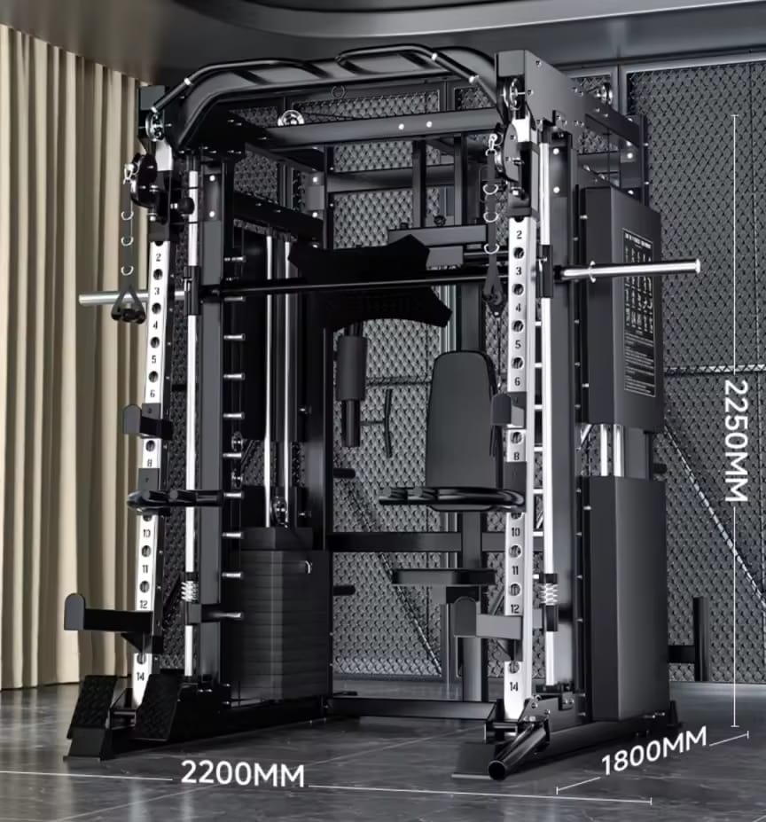 All in One Cable Cross with Commercial Multi Gym Machine - Afrofit GymStore