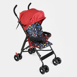 Baby Pram Walker Foldable Medium Weight 30Kg Capacity | Iron Purple or Red Options - Afrofit GymStore