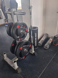 BARBELL PLATE WEIGHT STORAGE STAND WEIGHTBAR - Afrofit GymStore