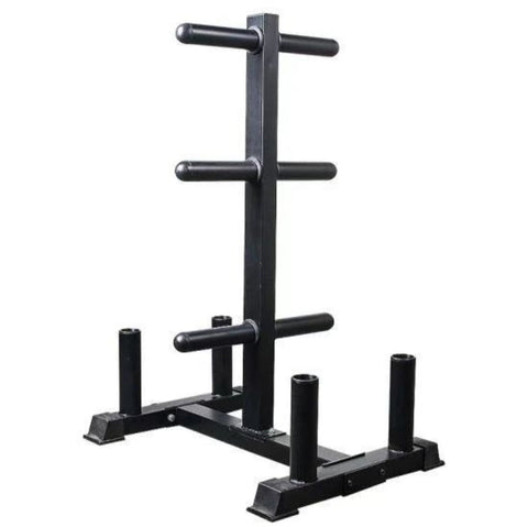 BARBELL PLATE WEIGHT STORAGE STAND WEIGHTBAR - Afrofit GymStore