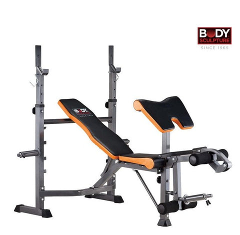 Body Sculpture Bench Weight Lifting With Arm Curl Bw - 3230Br - Afrofit GymStore