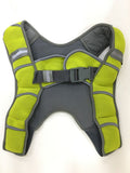 Body Sculpture Vest weighted Pocker Adjustable 4 - 8KG Unisex Adult, Green/Grey) - Afrofit GymStore