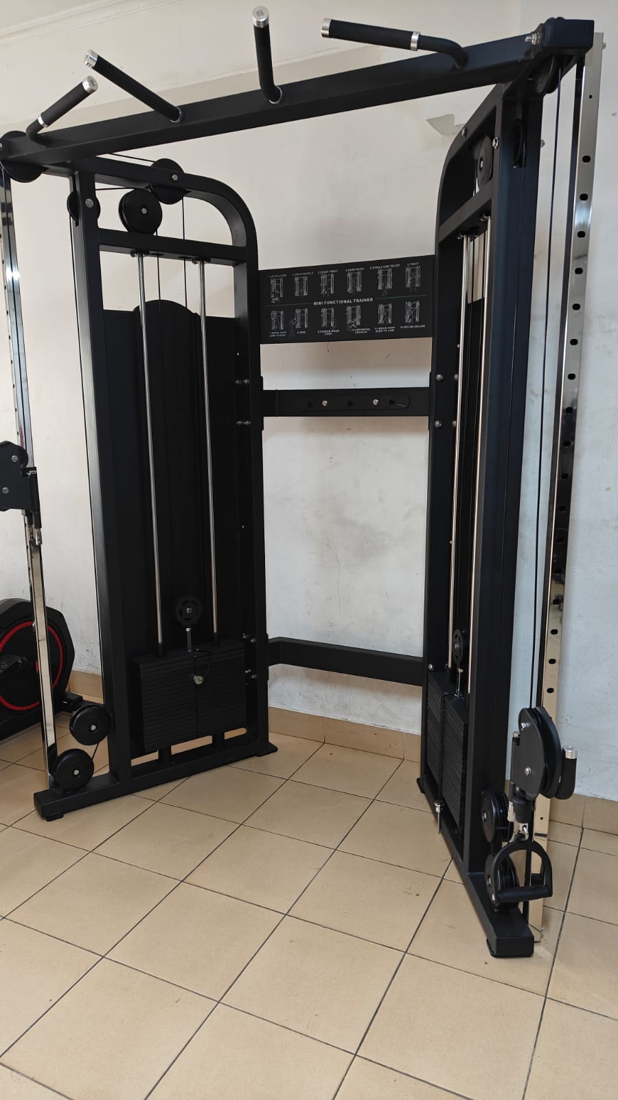 Commercial Cross Cable CrossOver Machine – Dual Pulley Machine - Afrofit GymStore