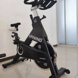 COMMERCIAL HEAVY DUTY SPINNING EXERCISE BIKE 22kg Flywheel - Afrofit GymStore