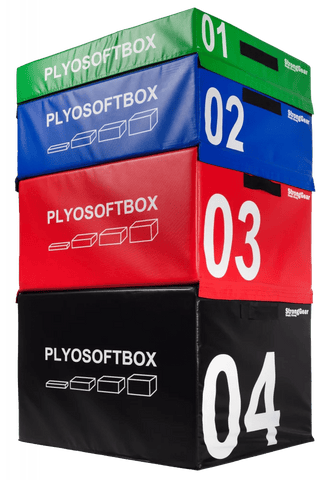 Commercial Soft Plyo Jump Box set of Four - Afrofit GymStore