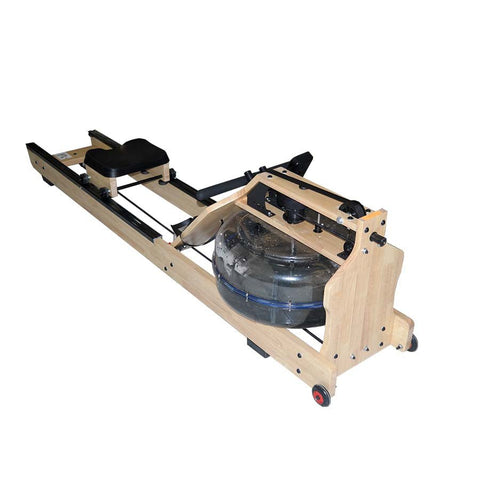 Commercial Wooden Water Rower – Premium Gym - Grade Rowing Machine (L*W*H) 2340*520*950mm - Afrofit GymStore