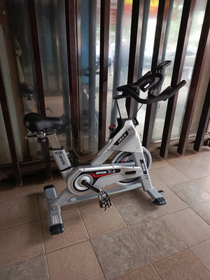 Crystal X - 5 Commercial 20kg FlyWheel Spin Bike KFx - Afrofit GymStore
