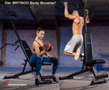 Detacharble DECLINE TO INCLINE Combo Easy Adjust PIN ADJUSTABLE WEIGHT SUPER BENCH - Afrofit GymStore