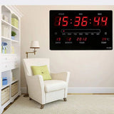 Digital Clock Large Size Gym Hospital Mall High Brightness with Thermometer Date - Afrofit GymStore