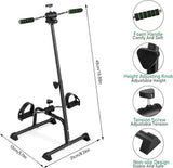 Double Mini Bike Pedal Exerciser with Hand Pedal Without Meter - Afrofit GymStore