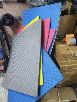 DOUBLE SIDED EVA INTERLOCKING GYM FLOOR PUZZLE MAT 2cm Thickness, Select Option - Afrofit GymStore