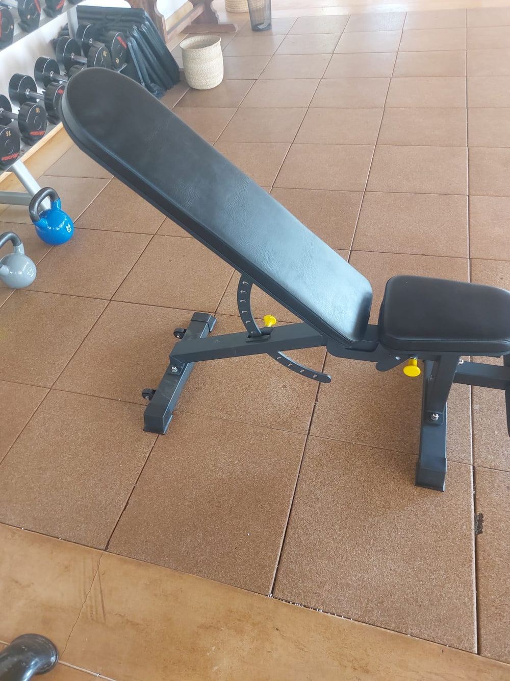 DV DECLINE TO INCLINE PIN ADJUSTABLE DUMBBELL WEIGHT BENCH - Afrofit GymStore