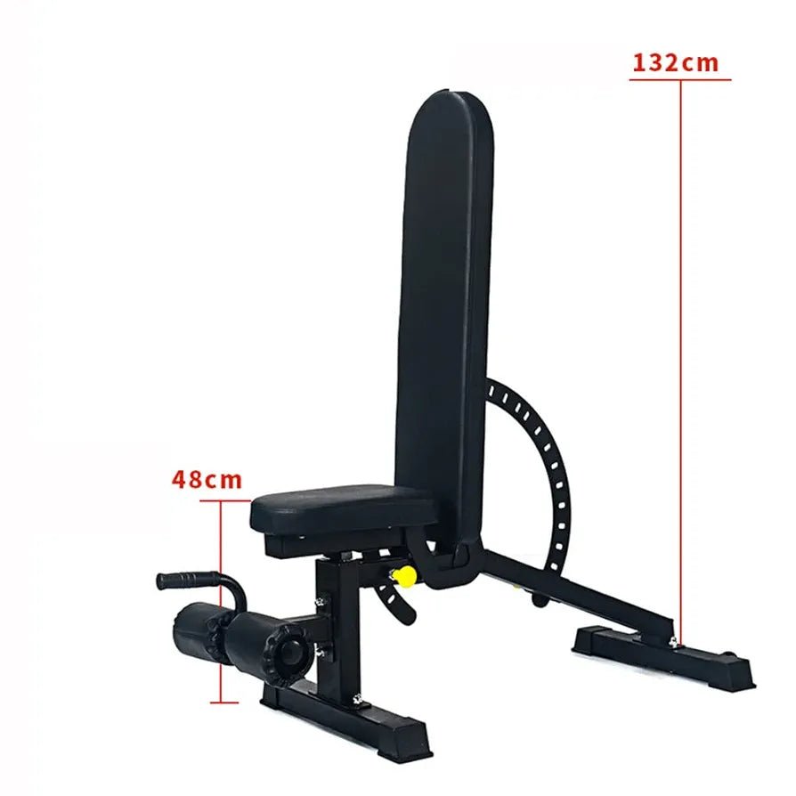 DV DECLINE TO INCLINE PIN ADJUSTABLE DUMBBELL WEIGHT BENCH - Afrofit GymStore