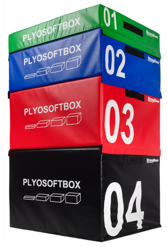 Commercial Soft Plyo Jump Box set of Four