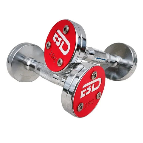 Eclipse Premium Chrome Dumbell (Pair) - Afrofit GymStore