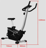 Exercise Upright Bicycle Magnetic Control Silent Bike - Afrofit GymStore