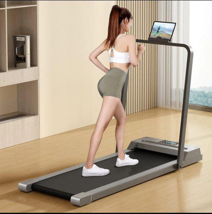 Foldable Treadmill Walking Pad Cardio Exercise Machine, Preset And Adjustable Programs, With Wireless Remote Control - Afrofit GymStore
