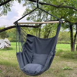 Hammock Chair, Hammock Chair, Swing Chair, Hanging, Capacity 150 kg, Canvas, Washable, Full Body Wrap, Rocking Chair, Outdoor, Indoor - Afrofit GymStore